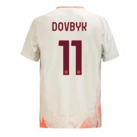 Camisa de Futebol AS Roma Artem Dovbyk #11 Equipamento Secundário 2024-25 Manga Curta